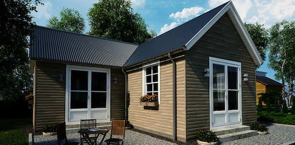 Produktbild von Kunststoff Fassaden American Siding
