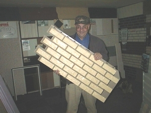 Produktbild von Kunststoff Fassaden PolyBrick Klinker